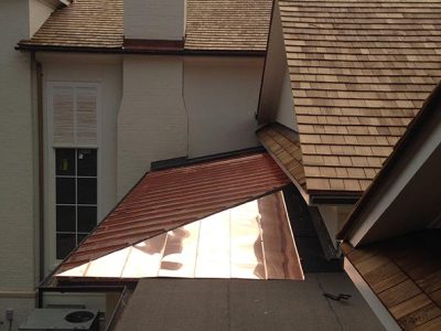Residential Copper Roof Replacement