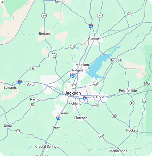 Service Area Map